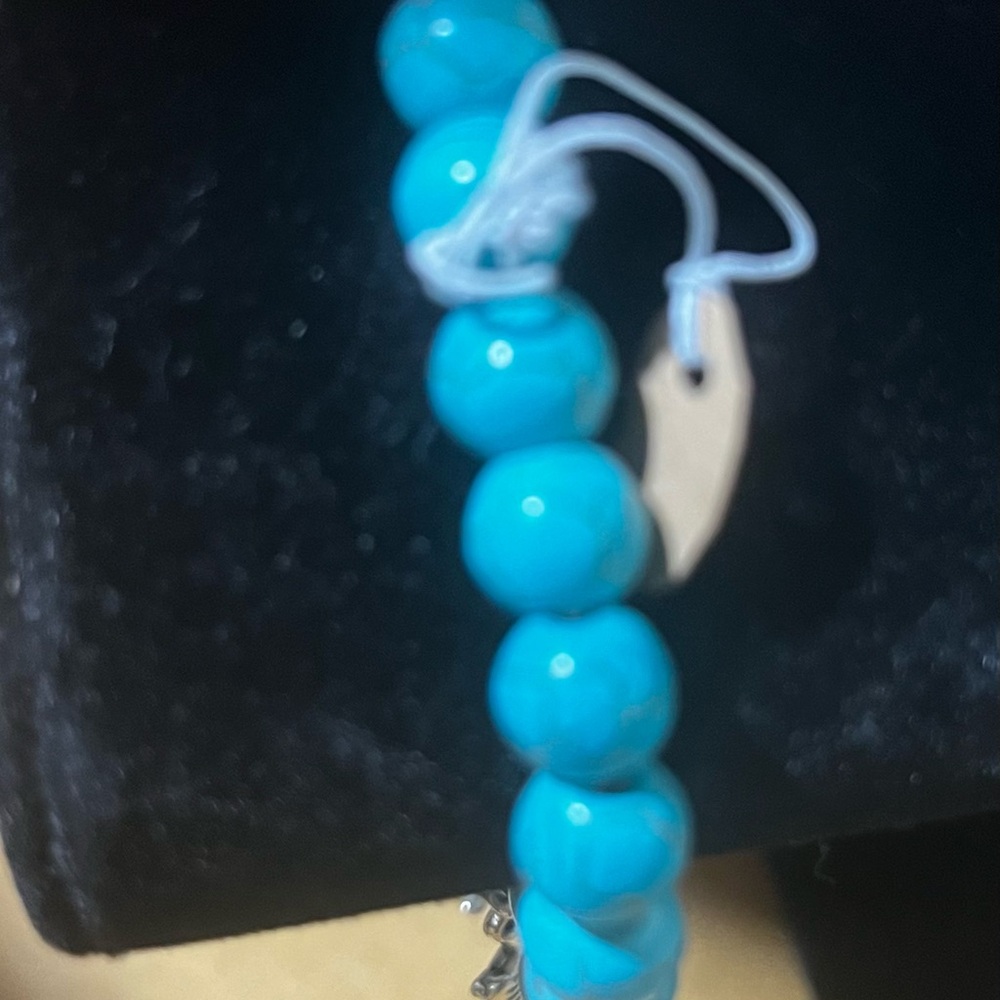Turquoise turtle bracelet - Picture 2 of 2